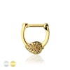 LEAF TOP DESIGN SEPTUM HINGED CLICKER